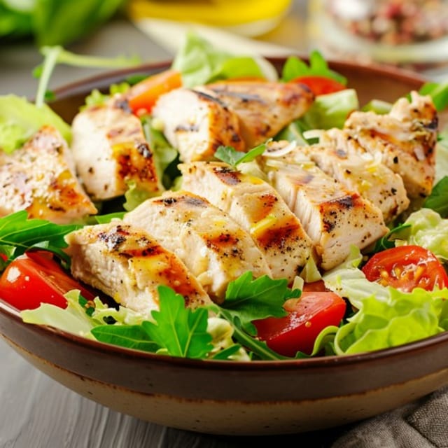 Grilled Chicken Salad.