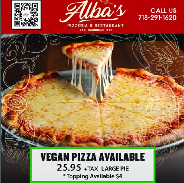 VEGAN PIZZA.
