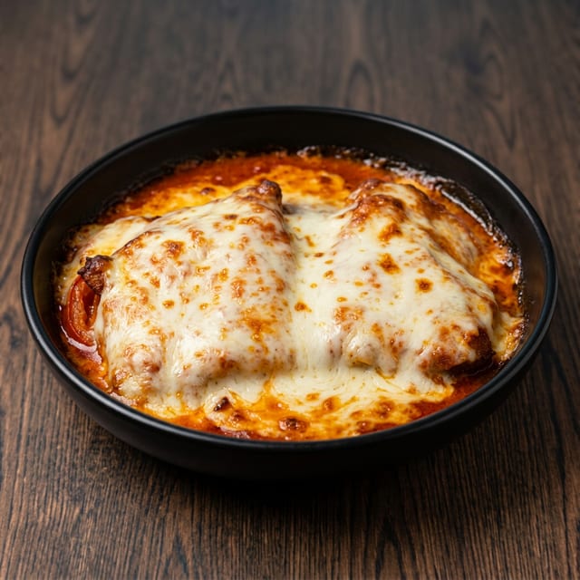 Chicken Parmigiana.