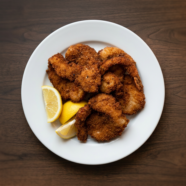 Fried shrimp 6pcs.